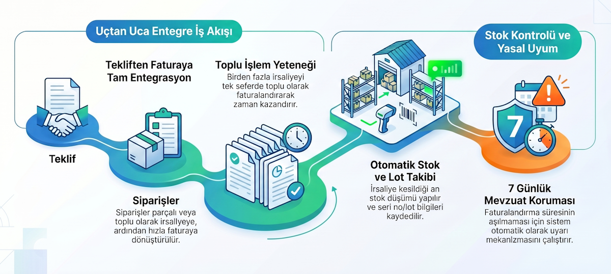 Çıkış İrsaliye İşlemleri