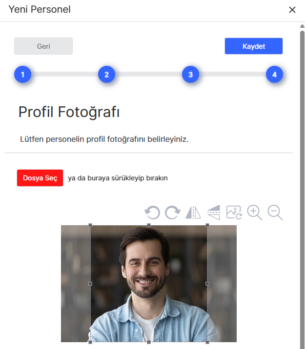 Profil Fotoğrafı Adımı